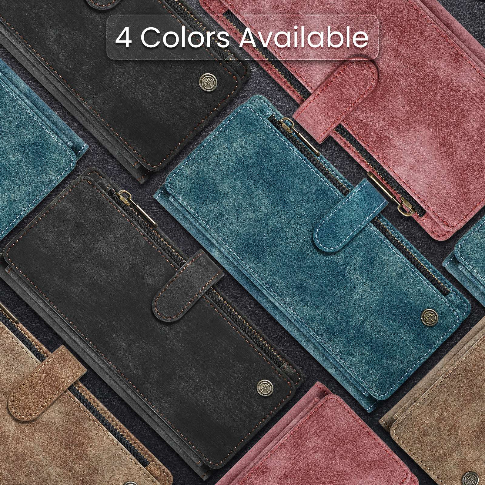 Wallet Case with 7 Card Slots for Samsung S, Note and A Series - Image 8