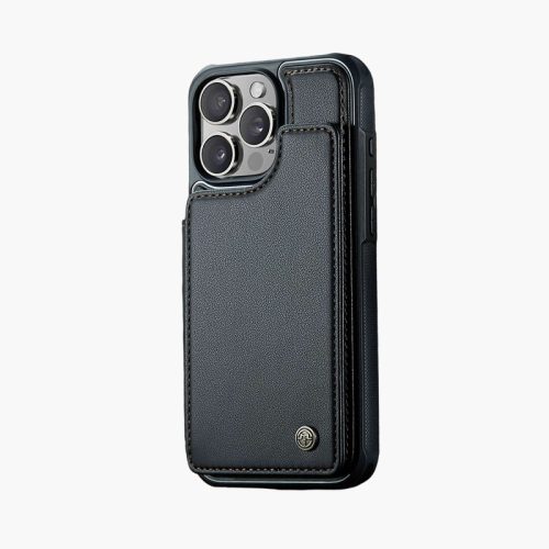 iPhone 16 Series Case with RFID Blocking and 5 Credit Card Holder