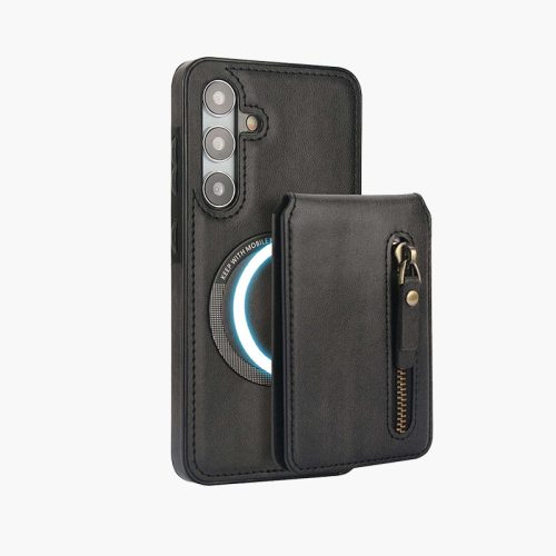Samsung Galaxy S25 Series Case with 2 in 1 Detachable Magnetic Wallet