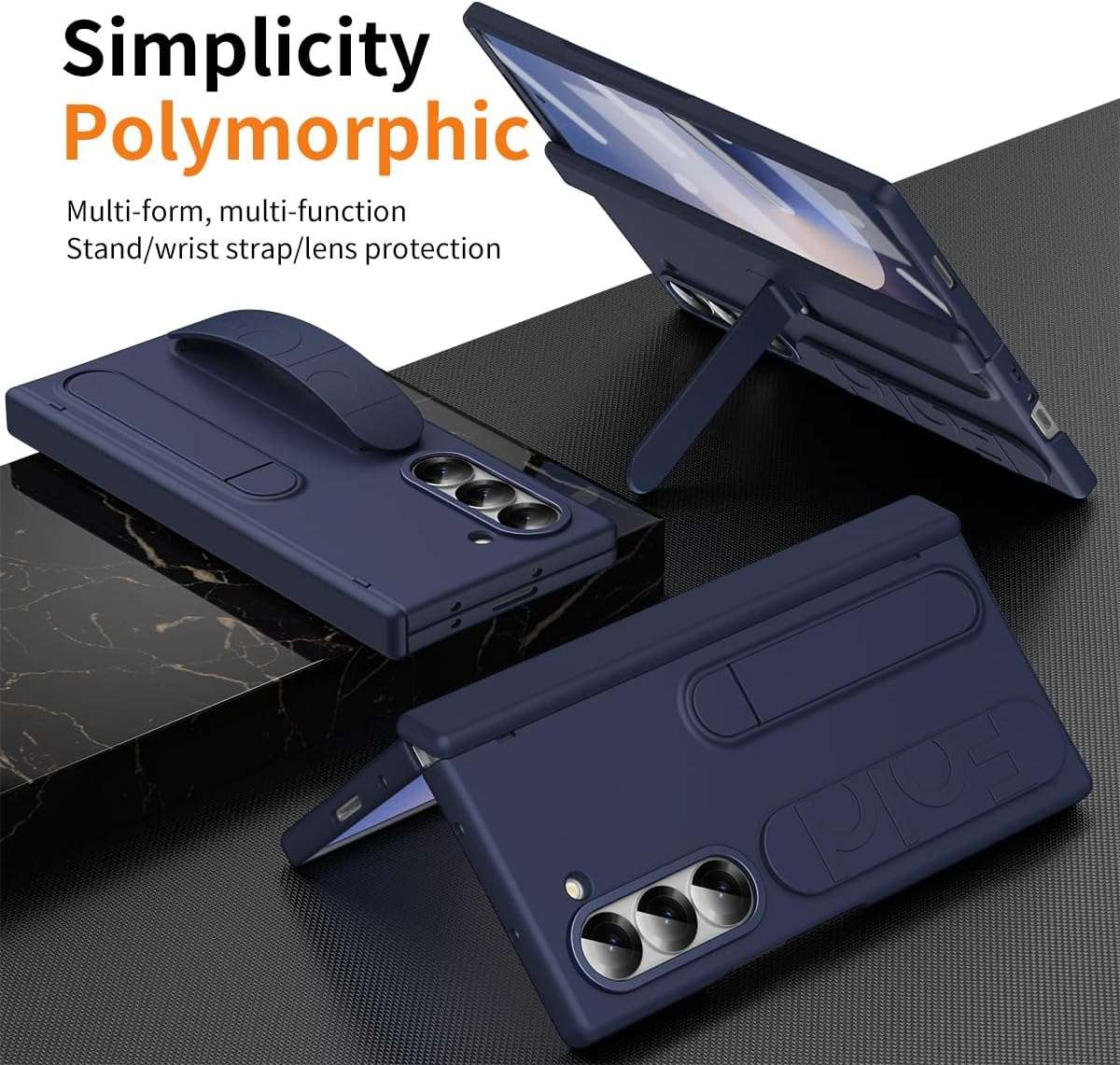 Official Samsung Z Fold 7 Case with Hinge Protection and S Pen Slots - Image 8