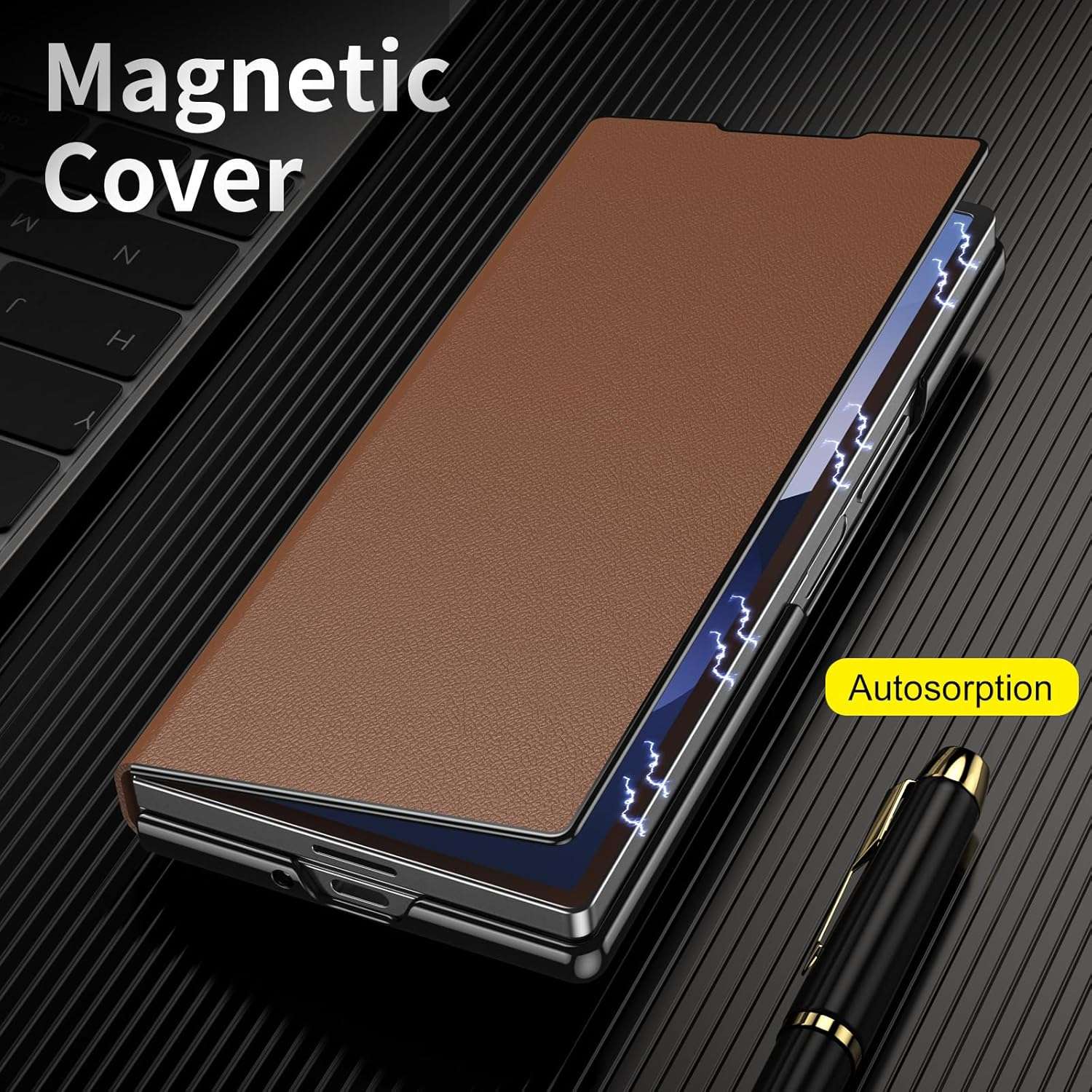 Samsung Galaxy Z Fold 7 Maghetic Flip Folding Case - Image 2