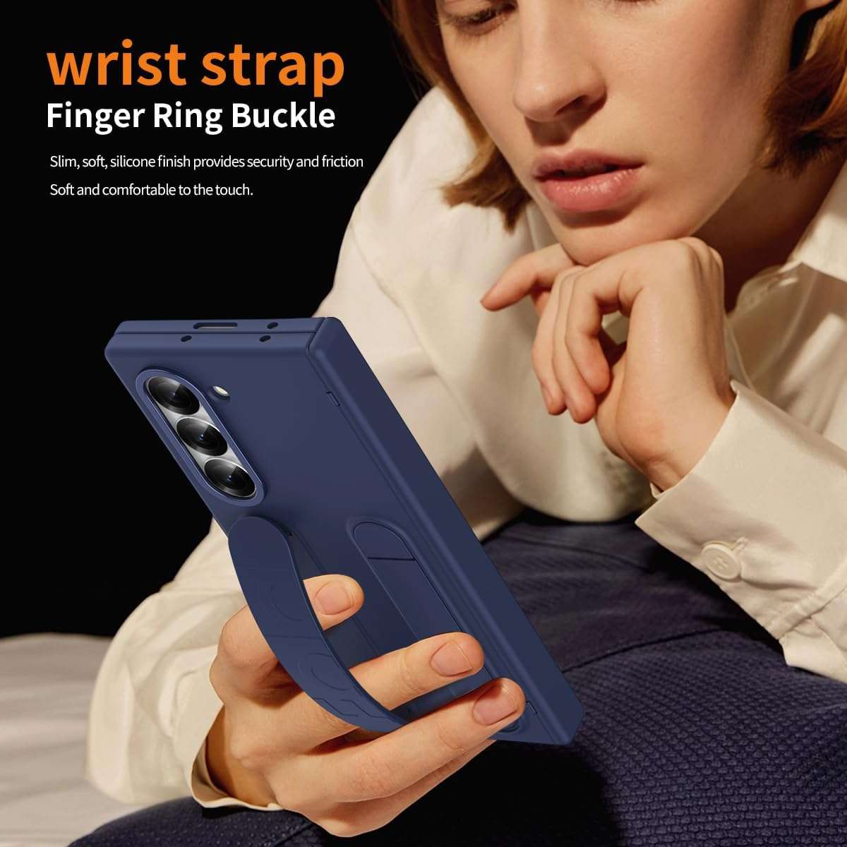 Official Samsung Z Fold 7 Case with Hinge Protection and S Pen Slots - Image 4