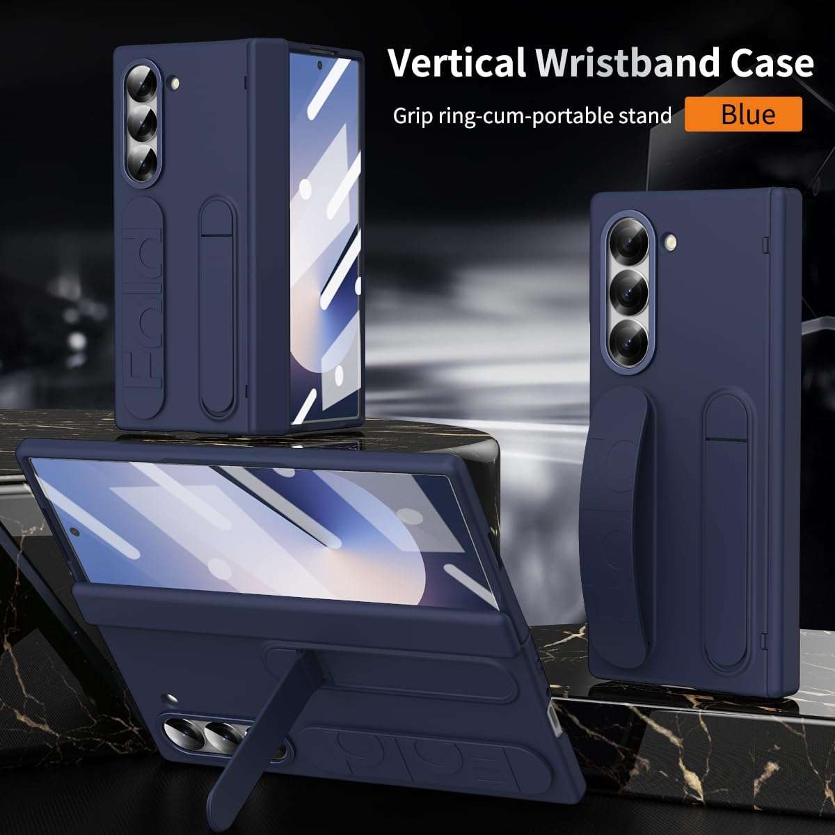 Official Samsung Z Fold 7 Case with Hinge Protection and S Pen Slots - Image 2